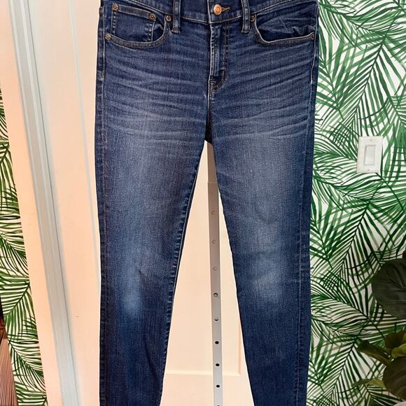 J Crew Women’s Toothpick Skinny Jeans Dark Wash 28 - Picture 2 of 11